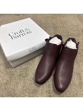 Croft & Barrow Batter Boots Red Women’s Size 9 New